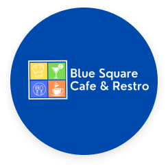 Blue Square Cafe and Restro - Logo